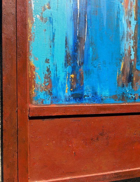 Rusty 13th door