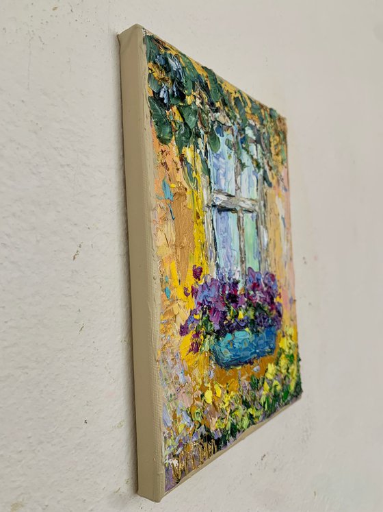 Window in bloom