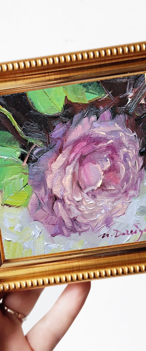 Rose flower by Nataly Derevyanko