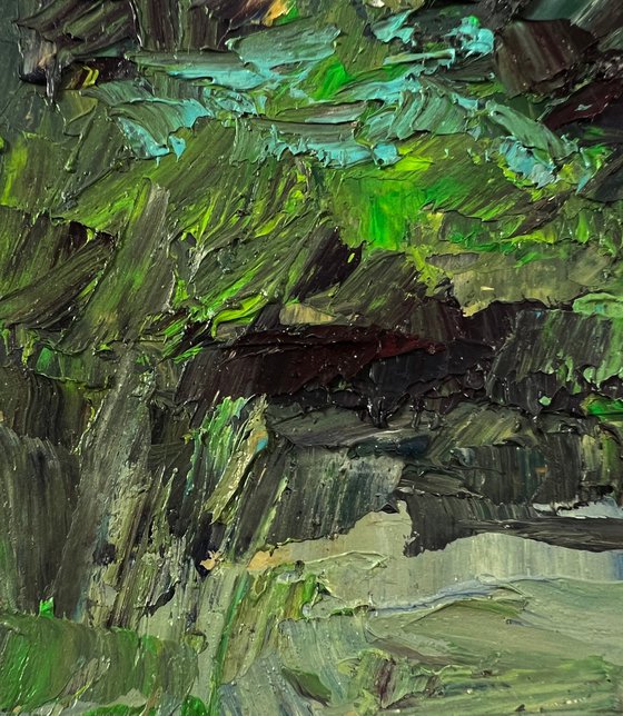 Trees above the River