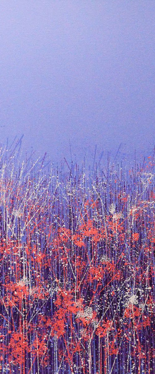 Wild Flowers Under A Lilac Sky by Marc Todd
