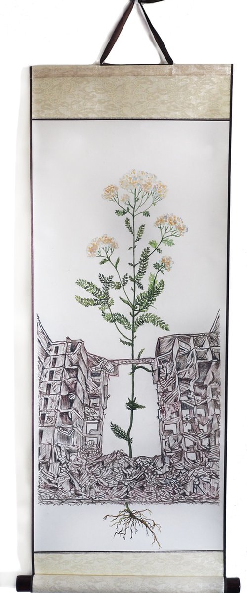 Yarrow- a series "Overgrow but cannot heal" by Delnara El
