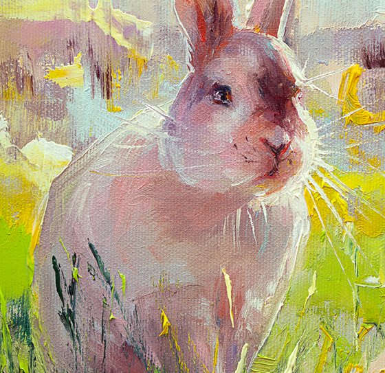 Easter Bunny painting