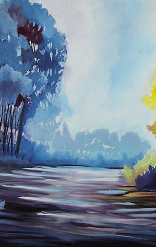 N32 Landscape 150x100cm large canvas by Lukasz Lepik