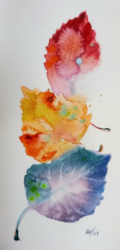 Autumn leaves by Kovács Anna Brigitta