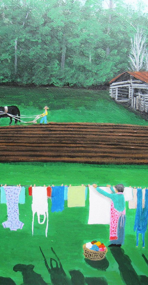 Appalachian Farmland by William F. Adams