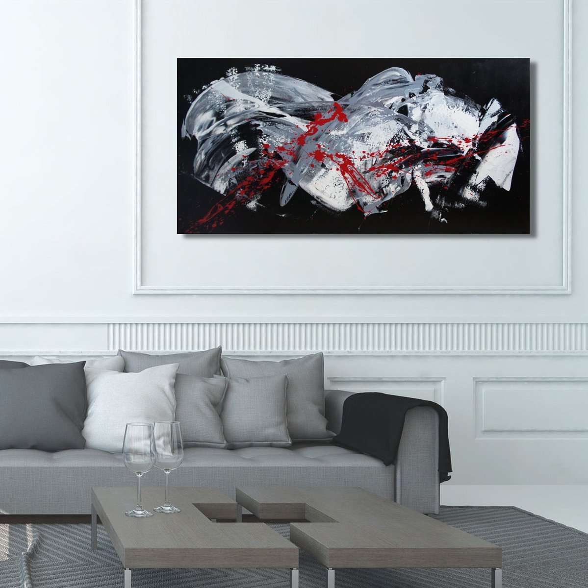 The Fast And The Furious And The Dead (140 x 70 cm) XXL (56 x 28 inches) by Ansgar Dressler