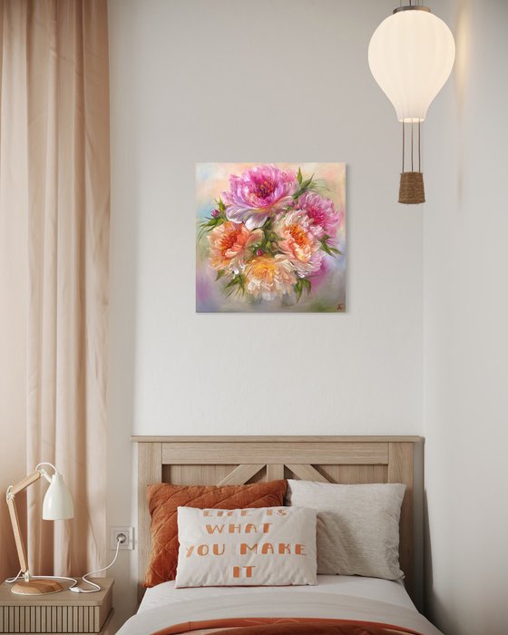 Magic peonies series - Gift for her