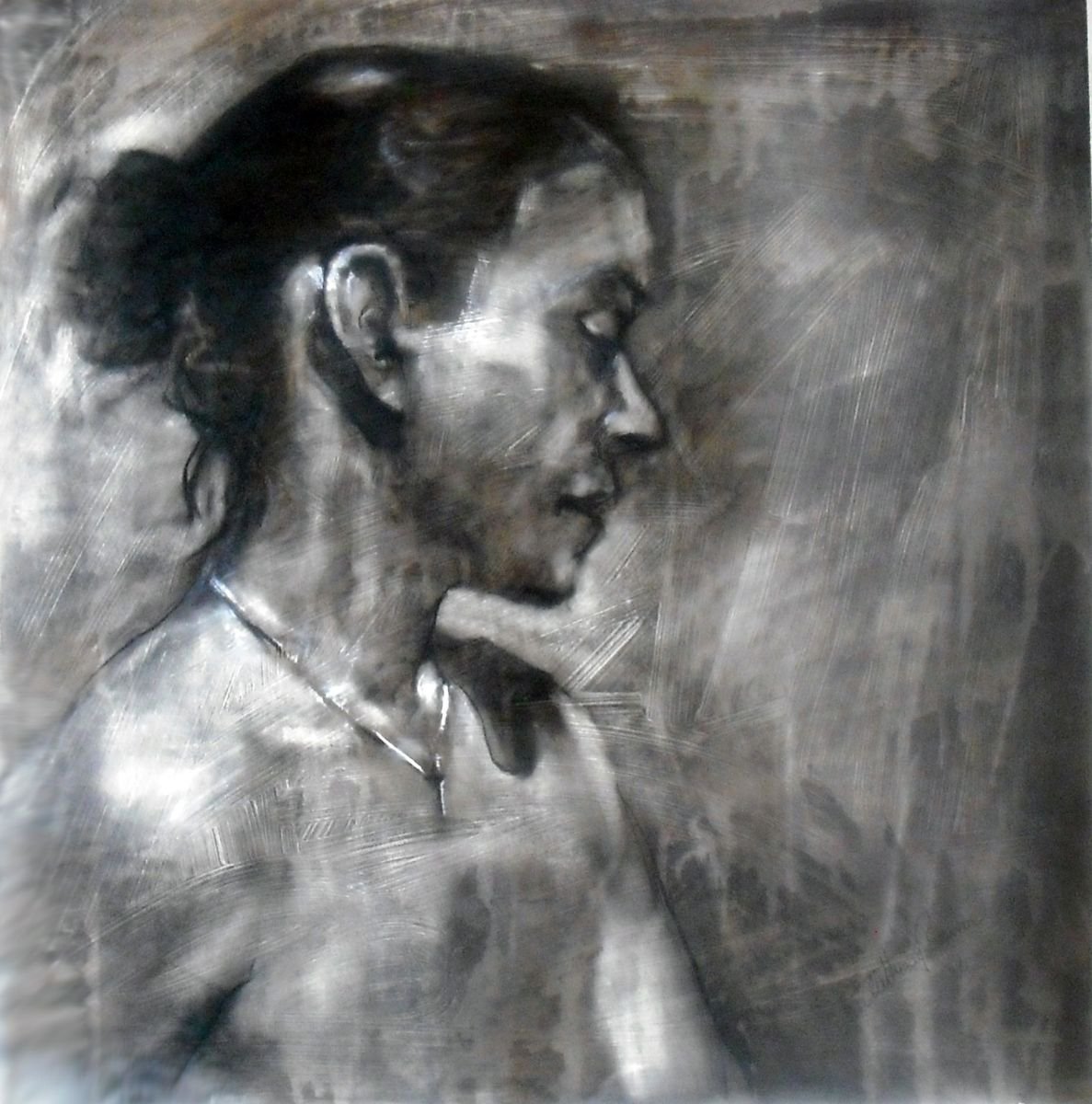 Maggie by Anthony Barrow BA(Hons) Fine Art