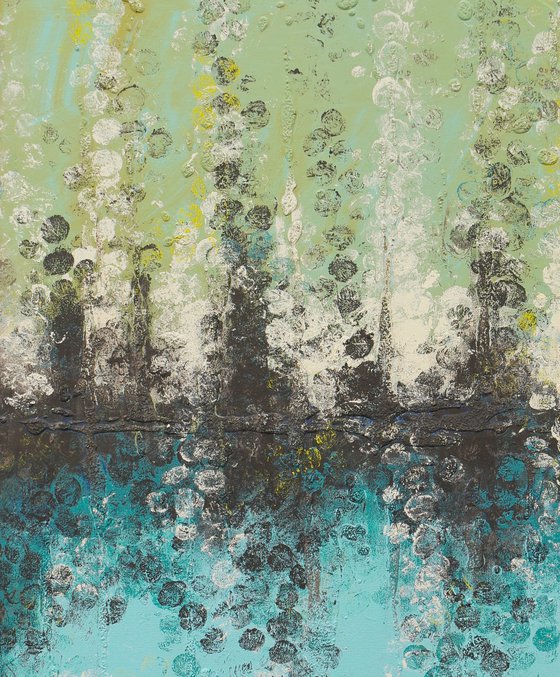 Boiling Bubbles Turquoise