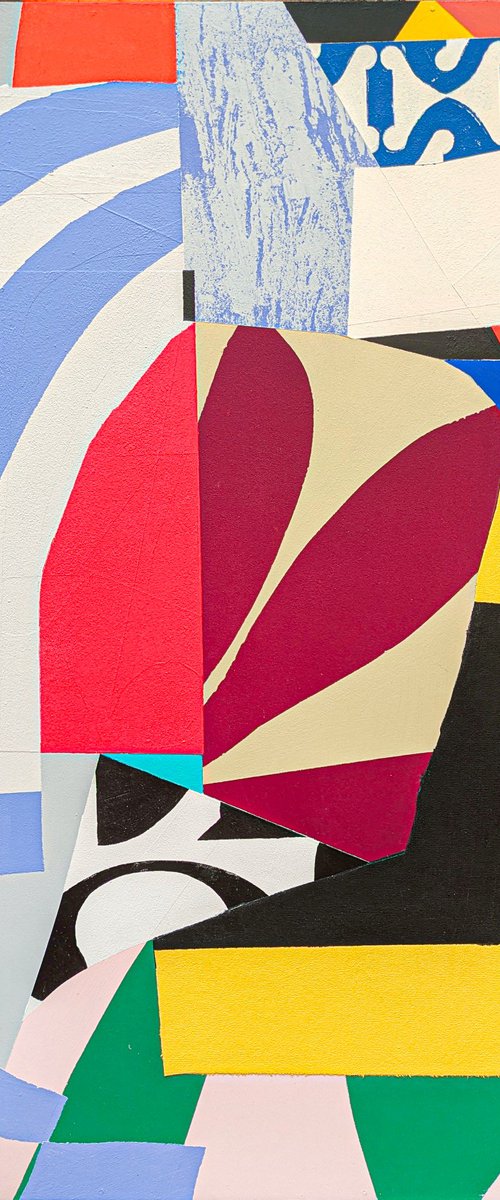 Formal composition #1 Palette Collision by Vita Banko