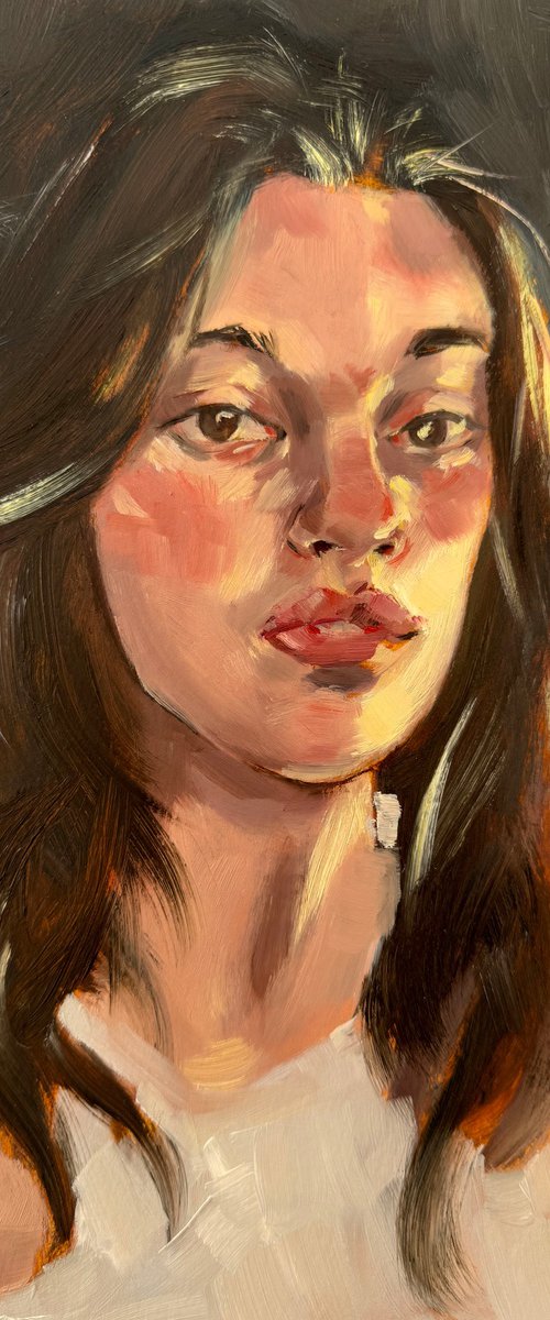 Evening Light from the “100 Portraits” by Anja Rudko