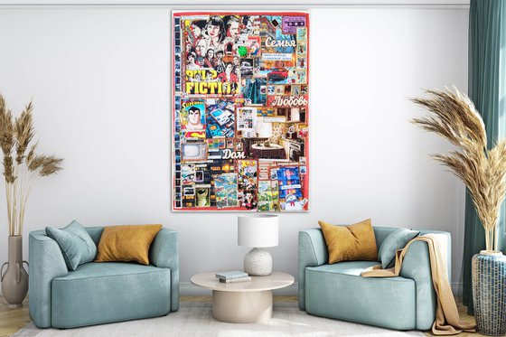 Winter of 90s. Childhood of future Superhero