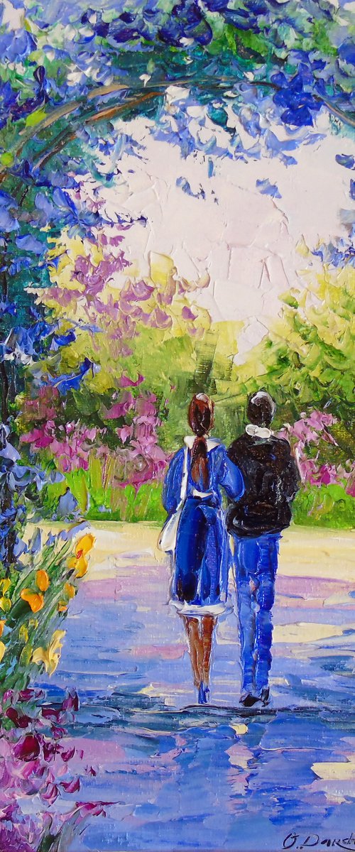 Romantic walk in the garden by Olha Darchuk