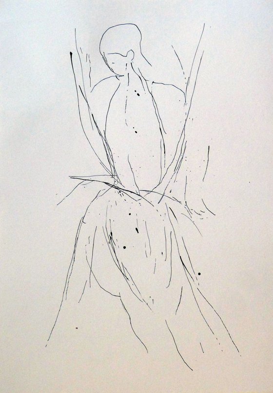 Life in Scratches 22, 29x42 cm