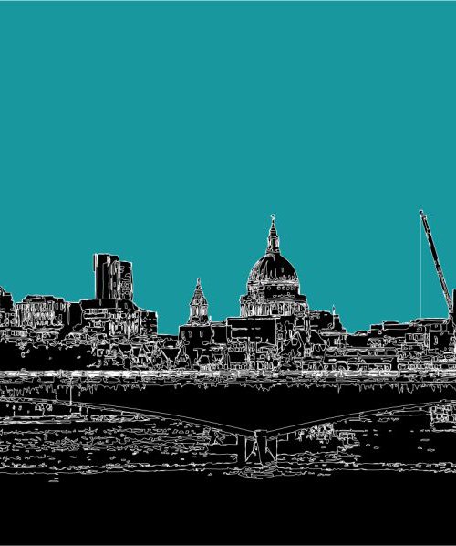 London Skyline by Keith Dodd