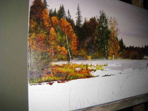 Autumn Landscape Painting