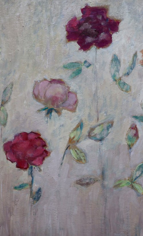 Rose garden by Elena Zapassky