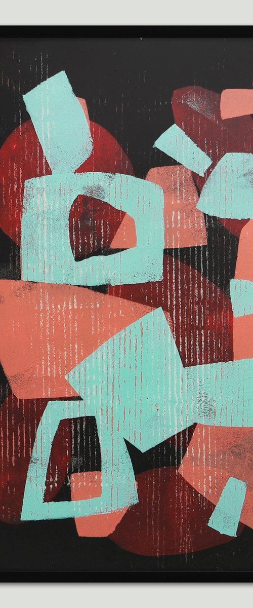 Fractured Black 2 by Ronald Hunter