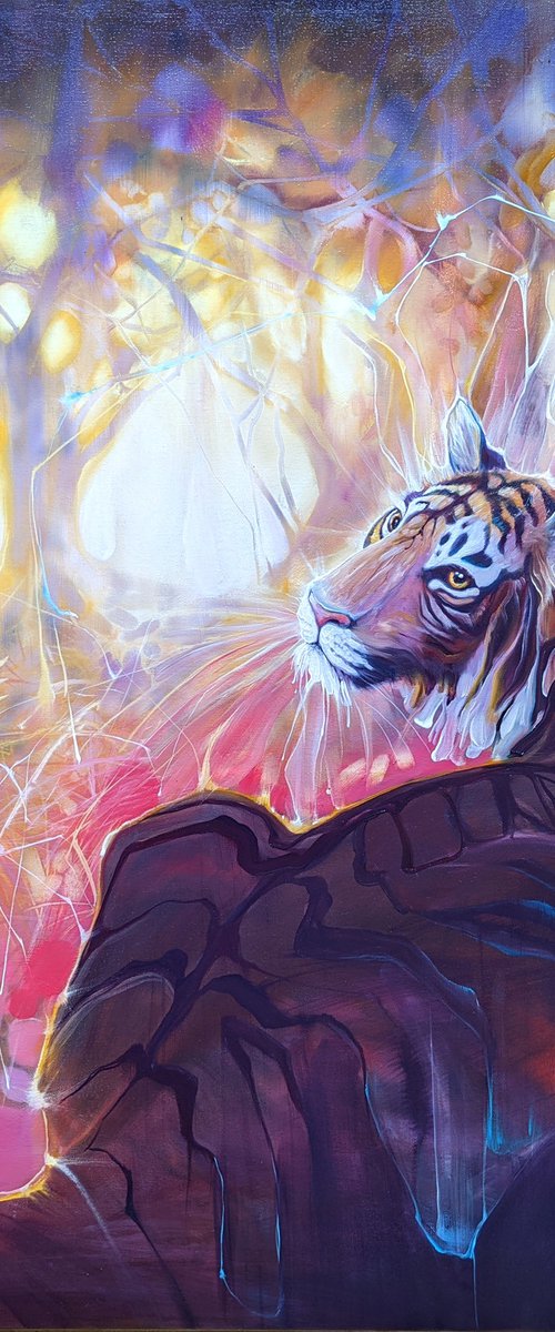 Spellbound Tigress by Gill Bustamante