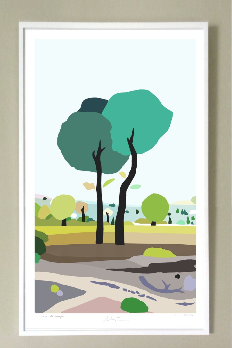 Urban And Pop Botanical Giclee Print By Alejos, 17 X 29, The Kiss, Original Artwork