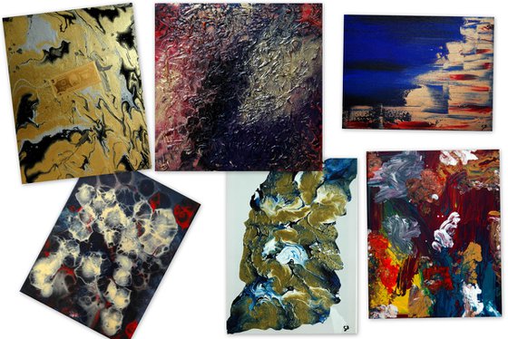 Collage golden spirit 6