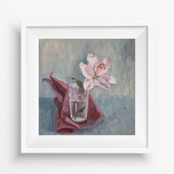 Still-life with flower "Lily"