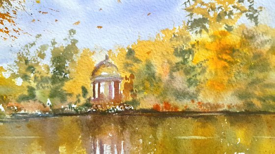 Autumn Lakeside Calm