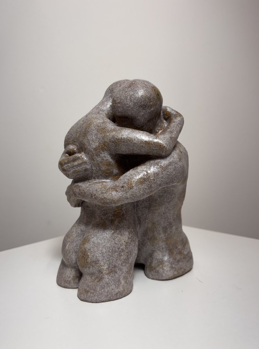 Expressive Clay Sculpture , Bound By Ej Mack, 5 X 7, Artwork For Sale On Artfinder