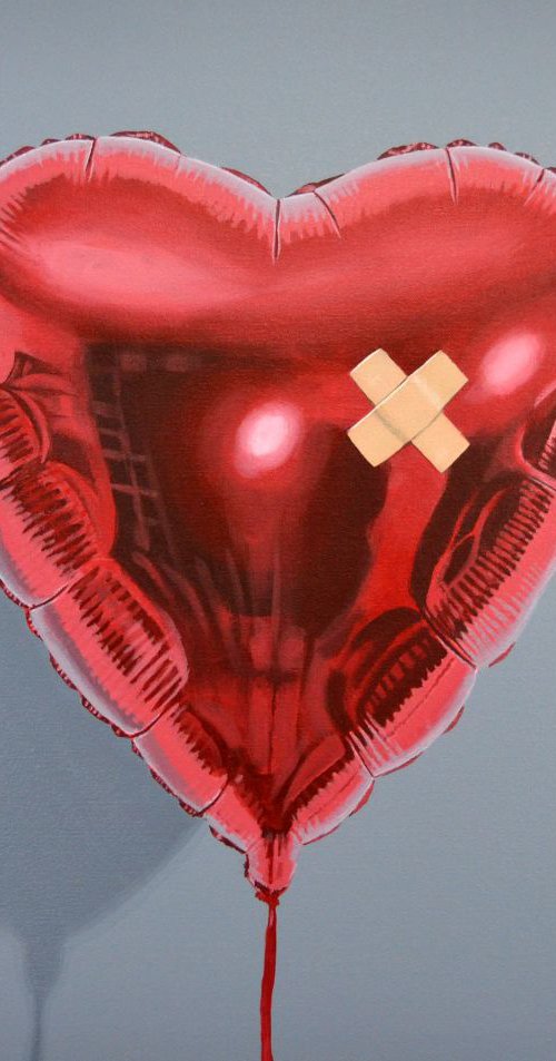 Heart Balloon by Peter Slade