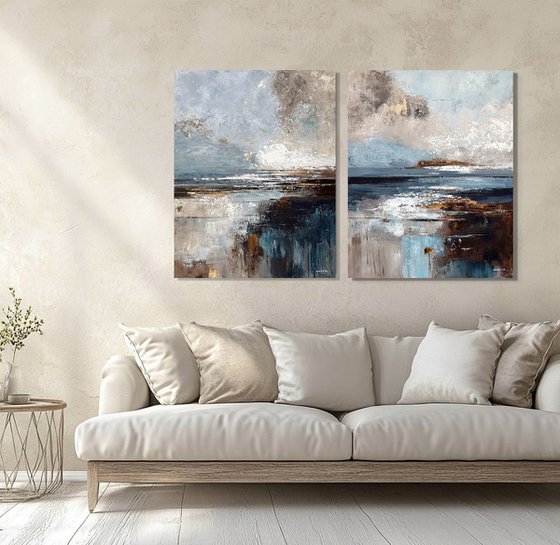 Tides of Pale Morning.diptych