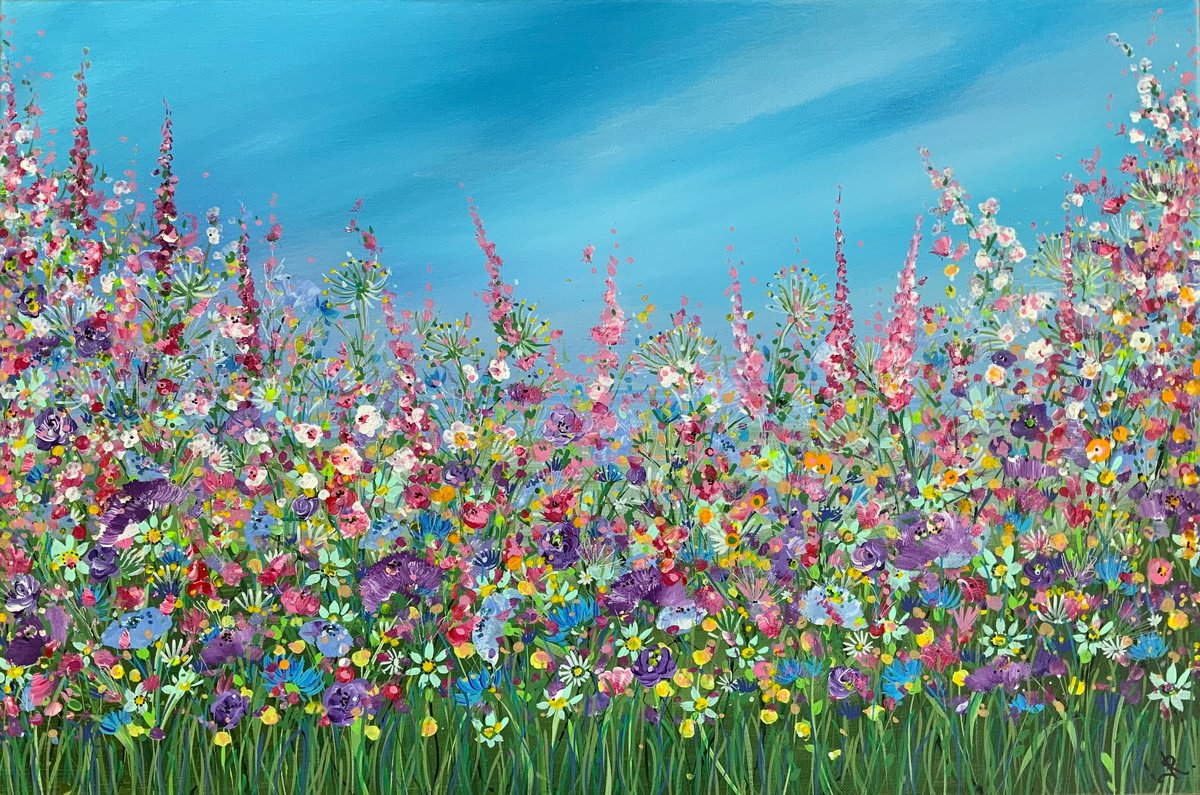 Floral Horizon by Jan Rogers