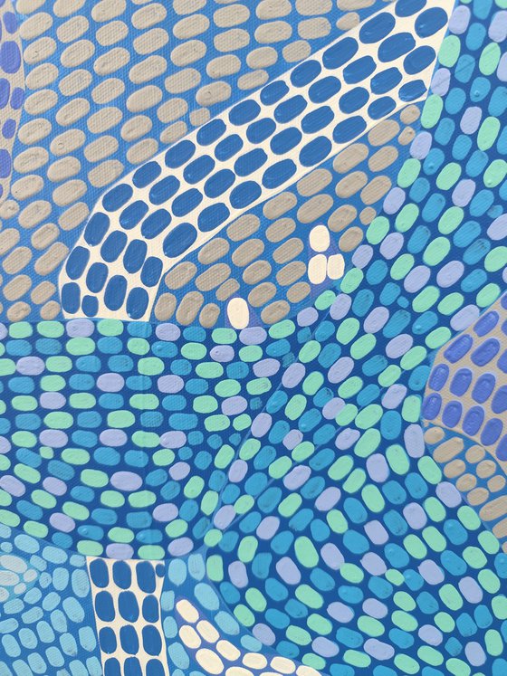 Whale in a Mosaic Sea