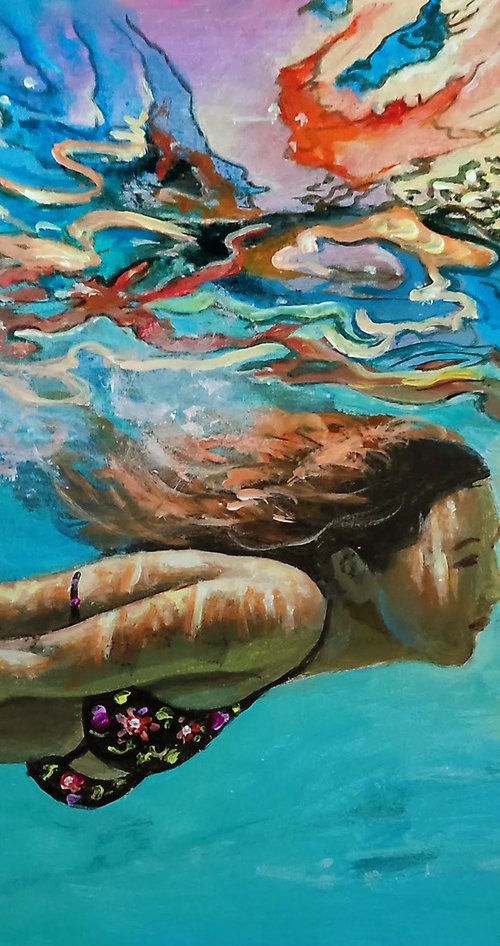 Girl swimming26 by Vishalandra Dakur