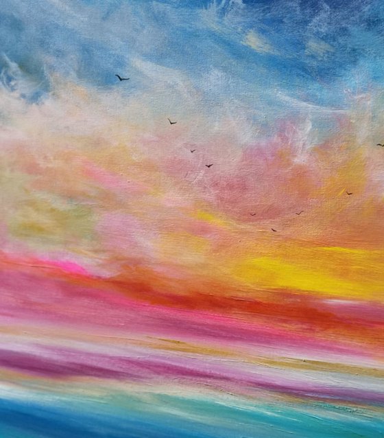 Harmony - Cornish Seascape, Art, Skyscape