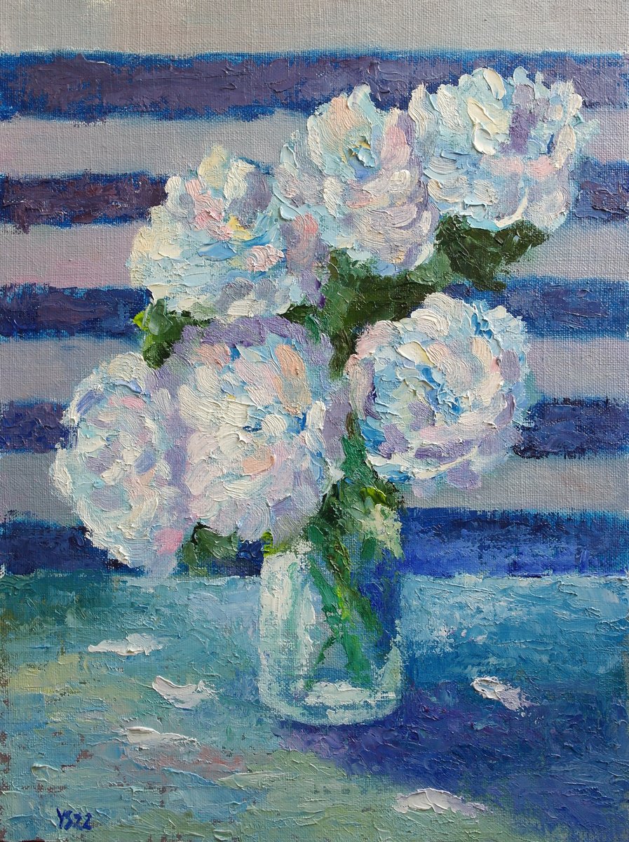 Peonies 2 by Juri Semjonov