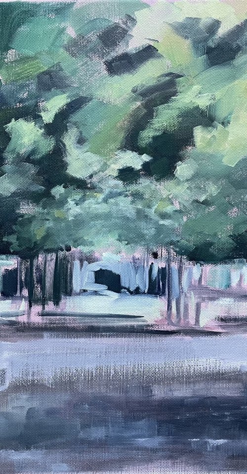 Jardin du Luxembourg by Lizzie Butler