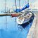 A boat in Lutry by Ksenia Astakhova