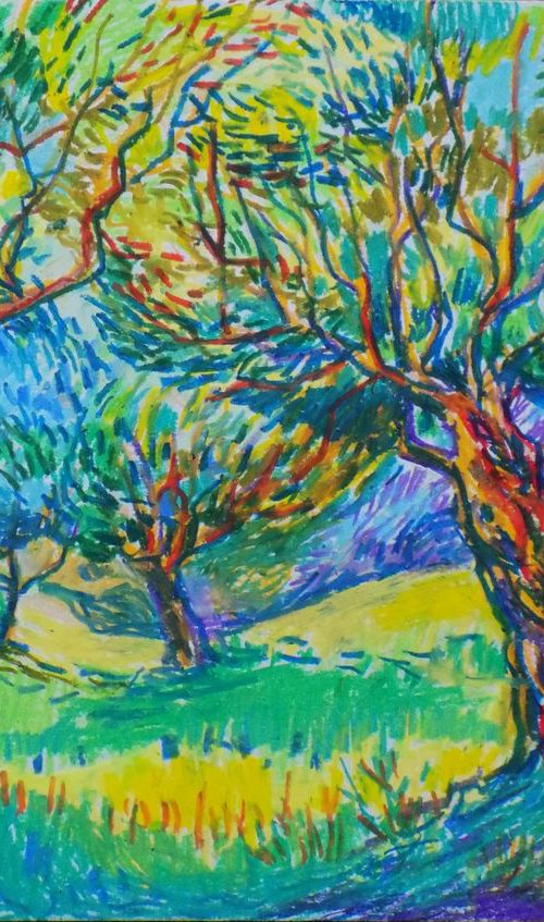 Orchard etude No 10 by Maja Grecic