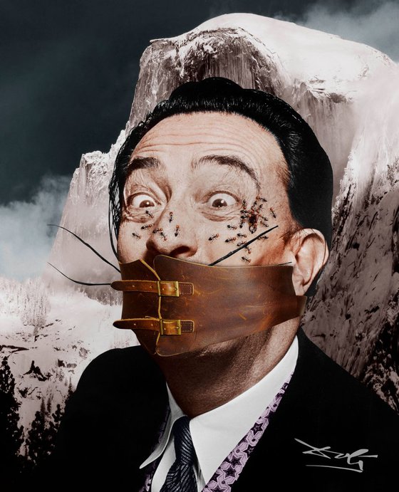 Portrait of Salvador Dali (No:1)