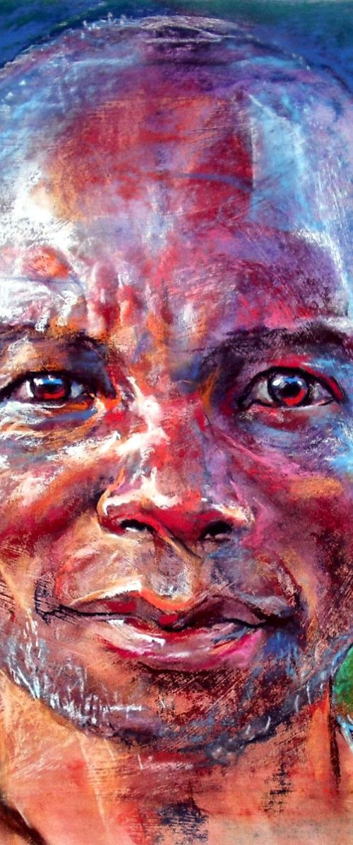 Portrait of a Black Man by Anthony Barrow BA(Hons) Fine Art