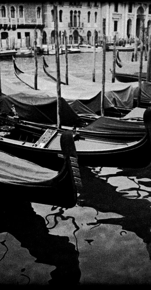 Venice Gondolas by John Rochester