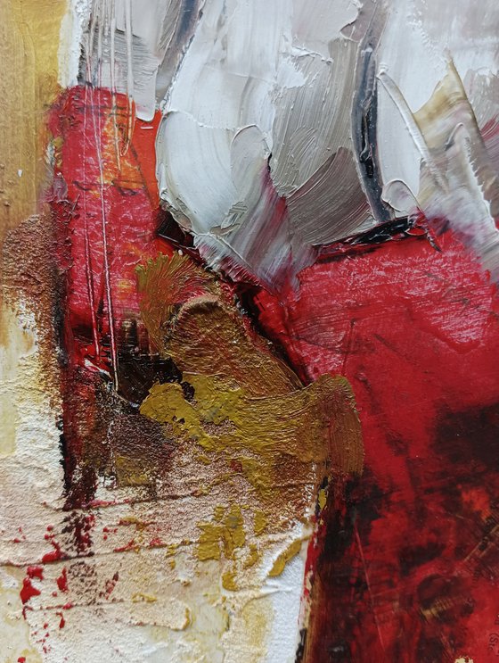 Thalia 15. Abstract woman painting. Modern abstract art