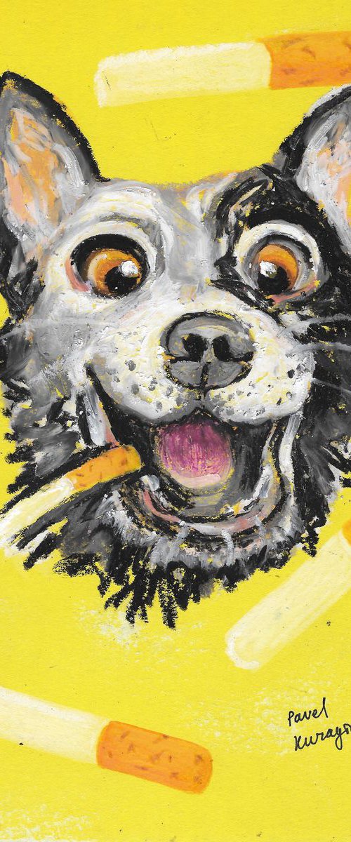 Dog and bad behaviors #11 by Pavel Kuragin