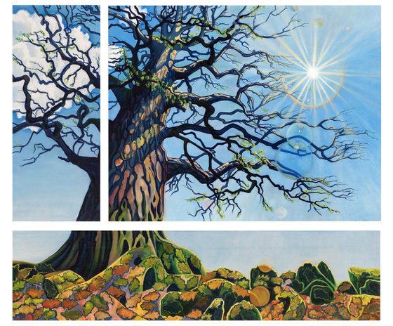 Oak (triptych)