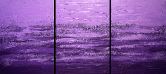 Purple Triptych