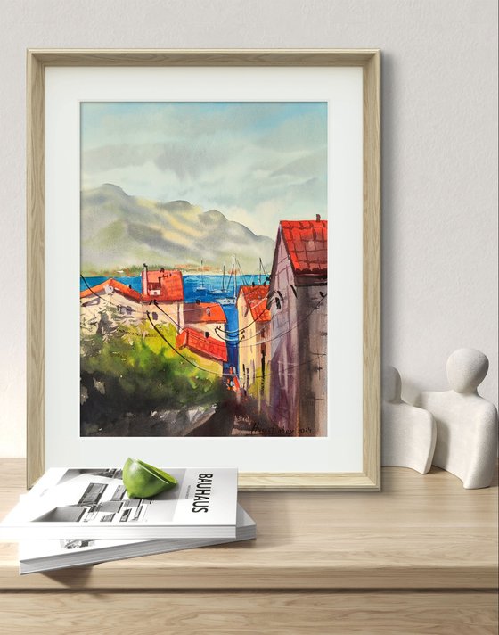 Korcula. Original artwork