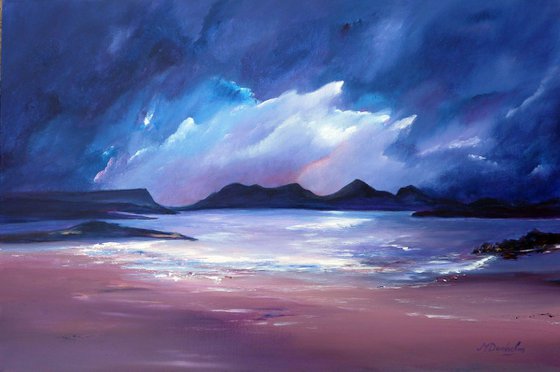 Storm Over Rhum and Eigg