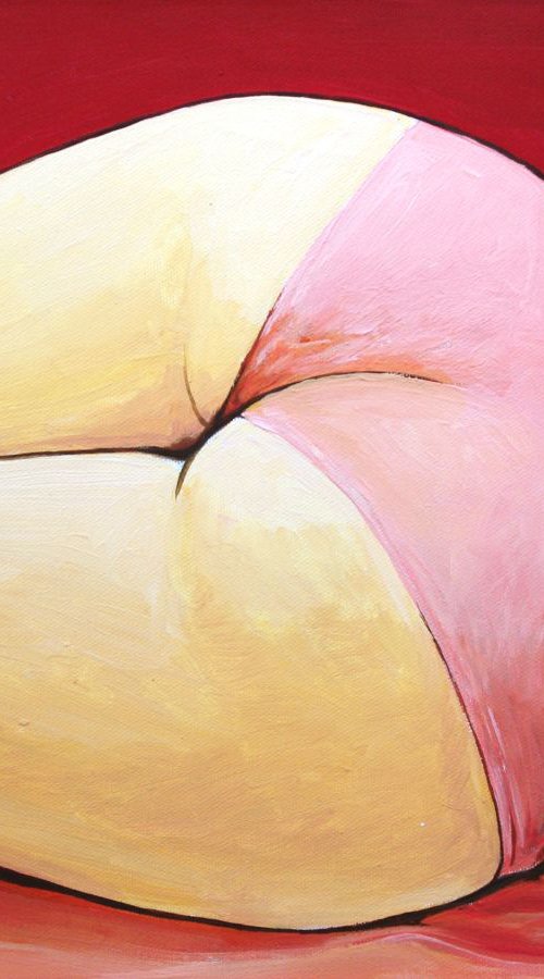 "Relax" - nude & erotic, figurative contemporary modern art by Joel Imen
