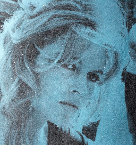 Brigitte Bardot-Powder Blue